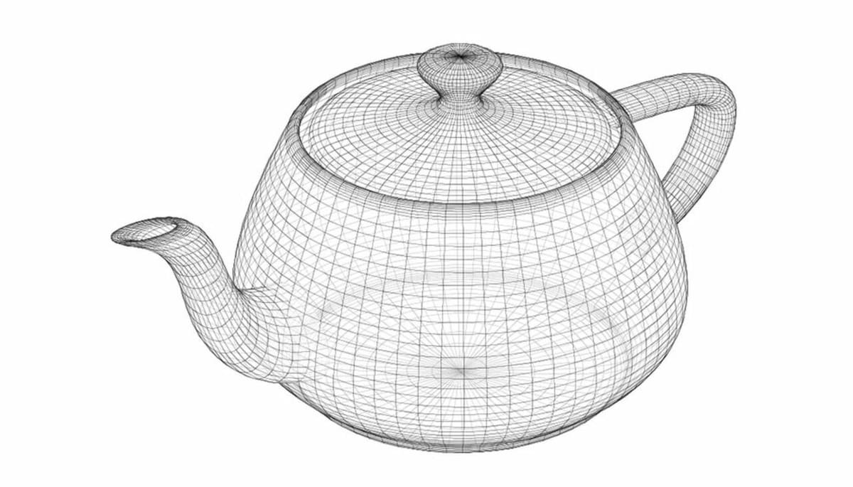 Wireframe modeling uses a collection of connected 3D points to represent an object