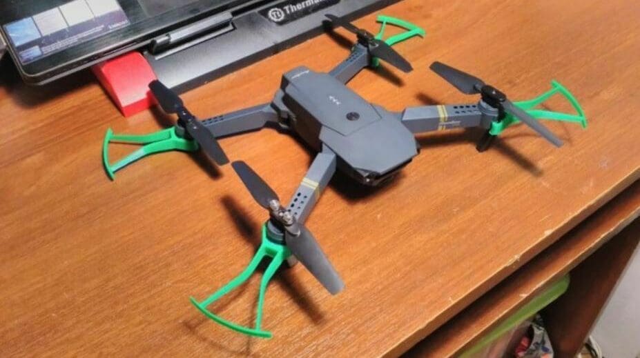 Propeller guards protect your drone from premature landings