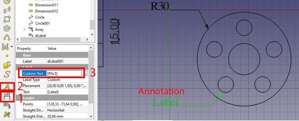 Dimensions have many tools to customize