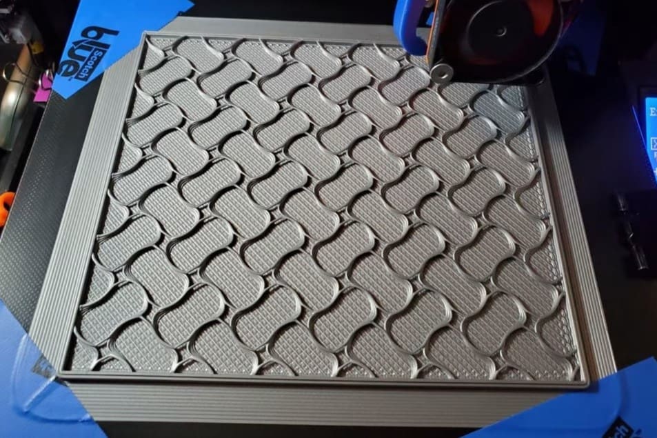 Gyroid infill has a great weight to strength ratio and looks amazing