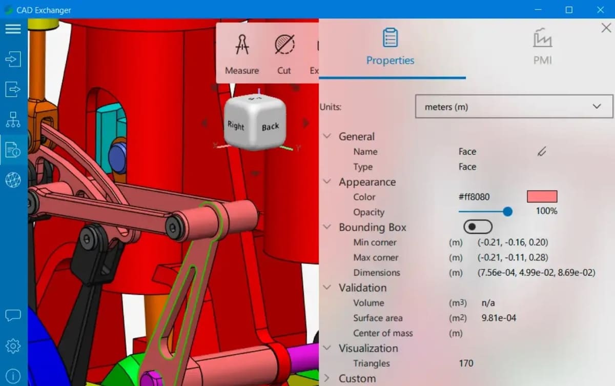 CAD Exchanger functions are simple but powerful