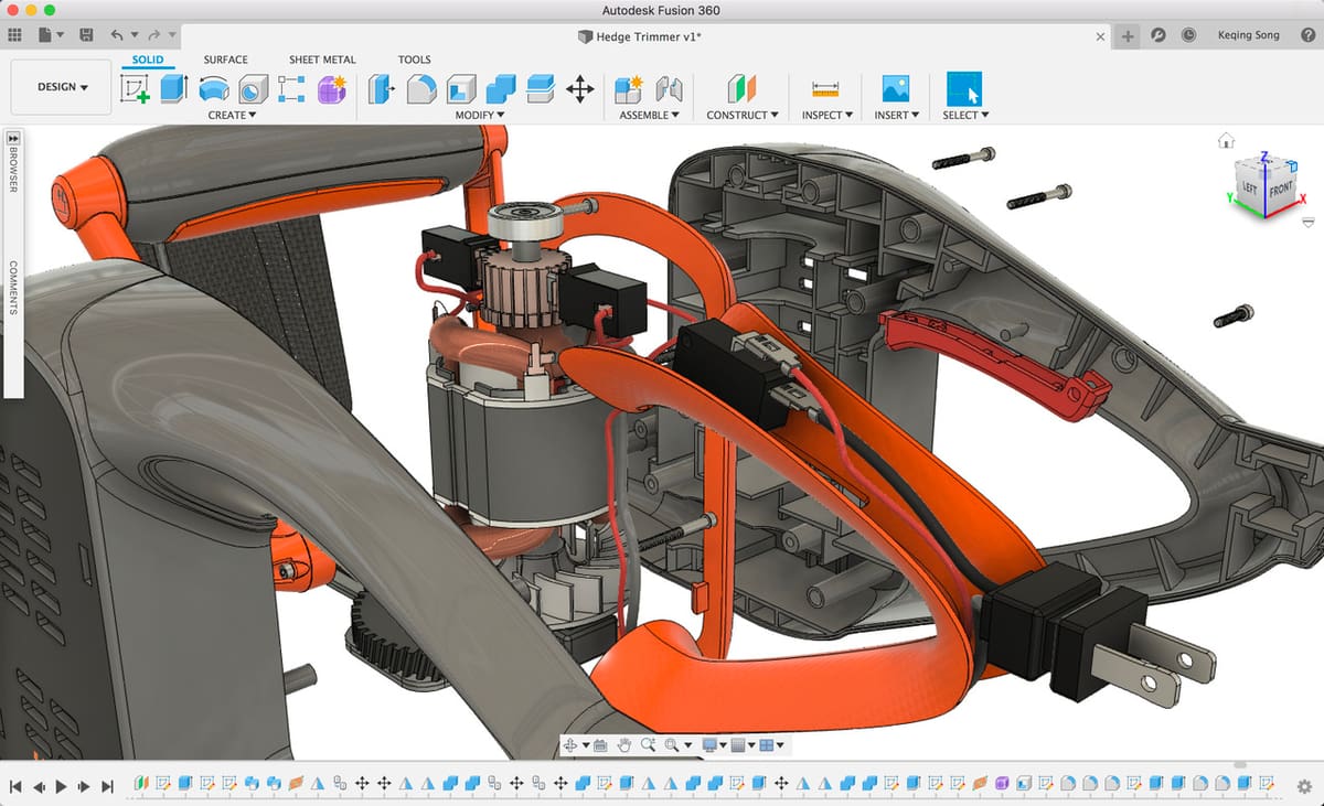 Use Fusion 360 to create exploded views