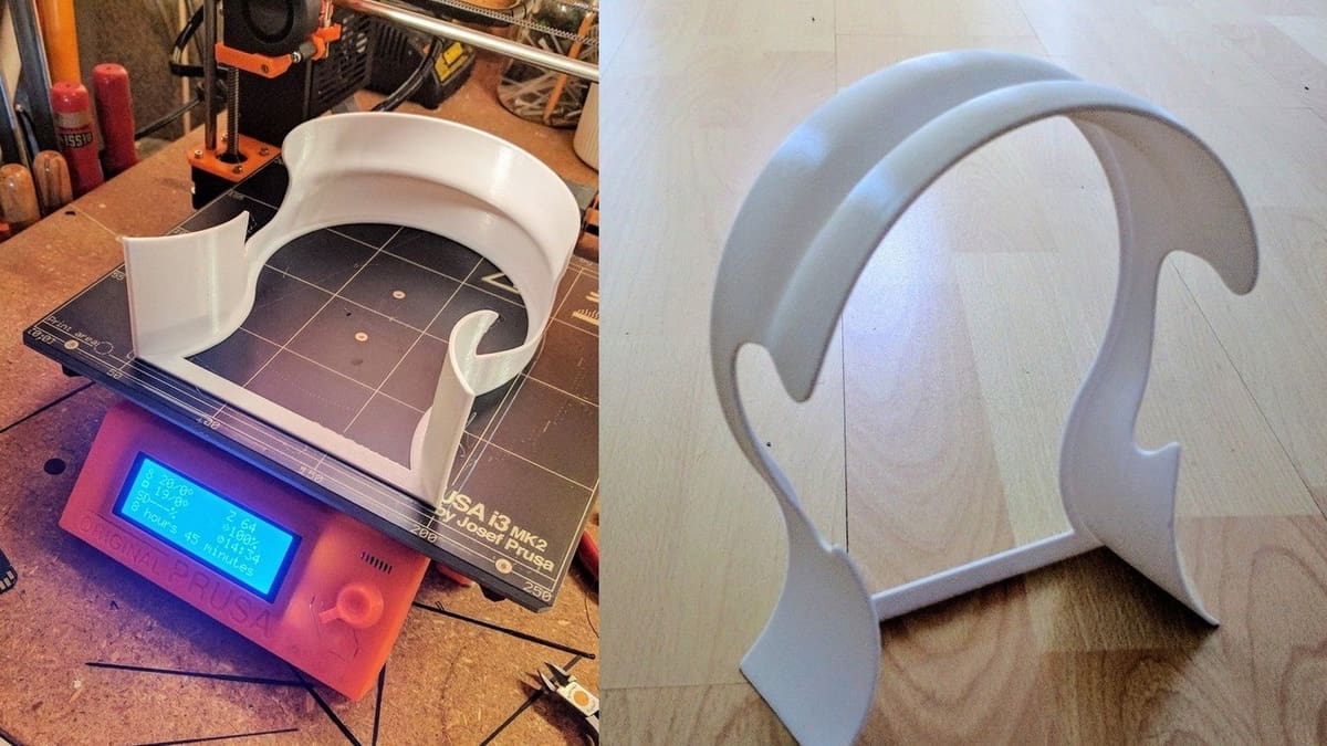 This elegant model accommodates headphones with thinner bands