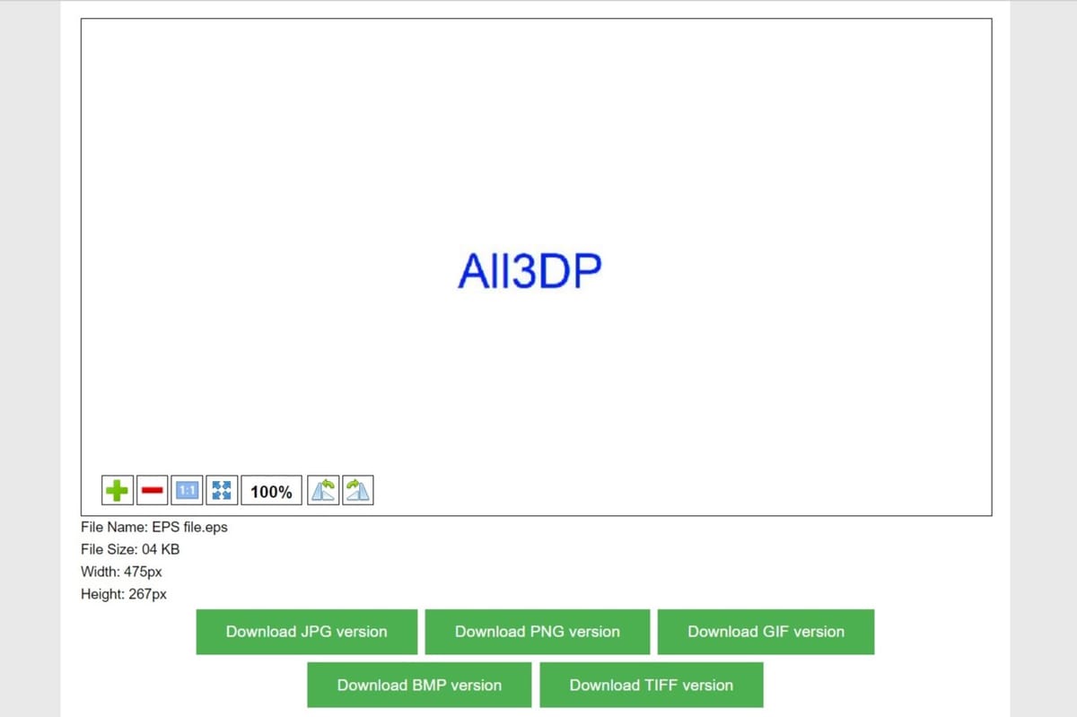 The online version has a simple enough layout and process