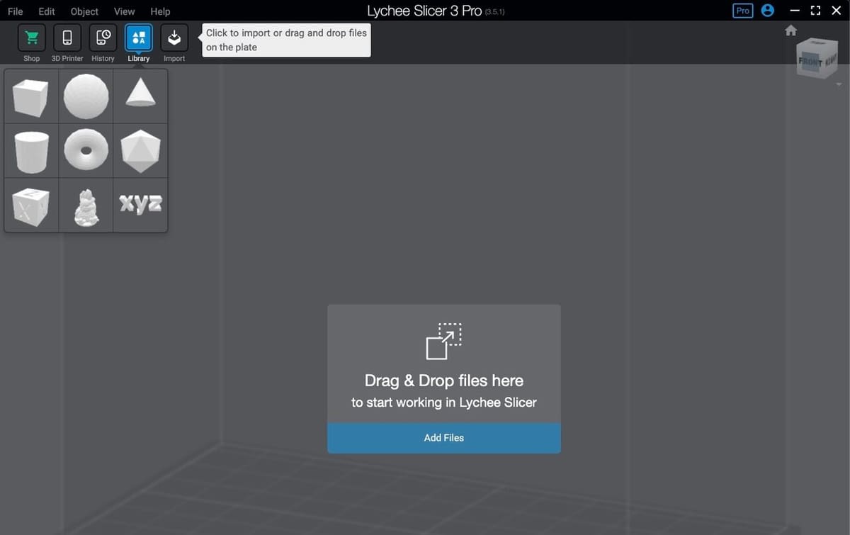 Opening a 3D model is as simple as drag and drop!