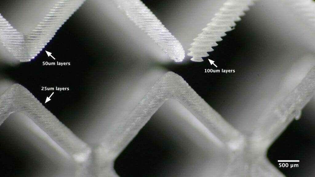Difference in layer heights