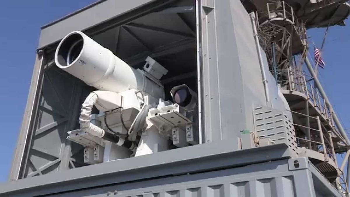 The laser beam gun is particularly stealthy due to its ability to not leave any trajectory marks