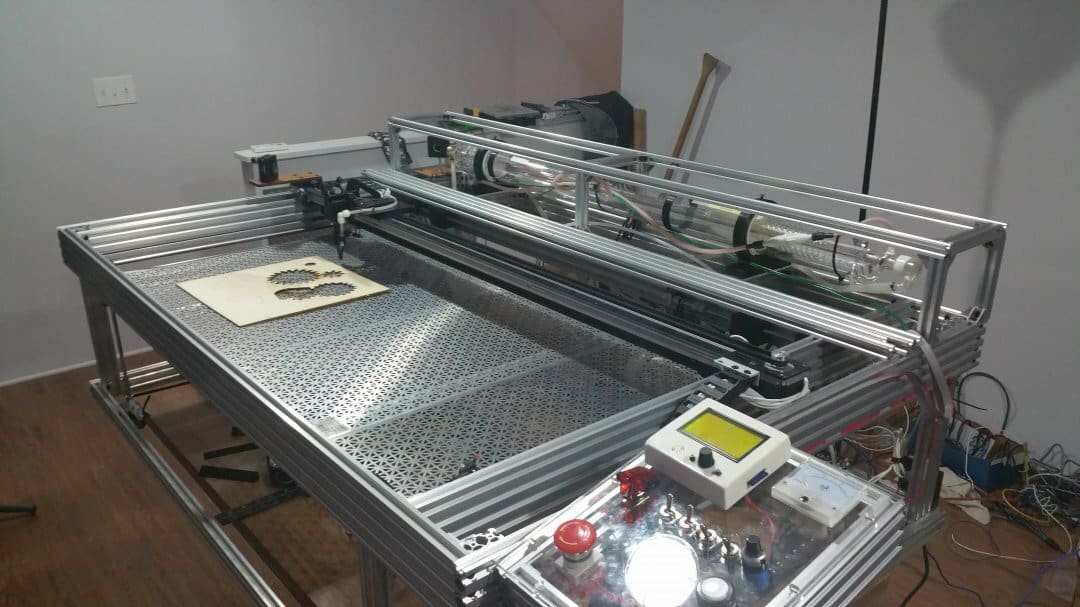 A CO2 laser system can be built in your garages with an understanding of the technicalities