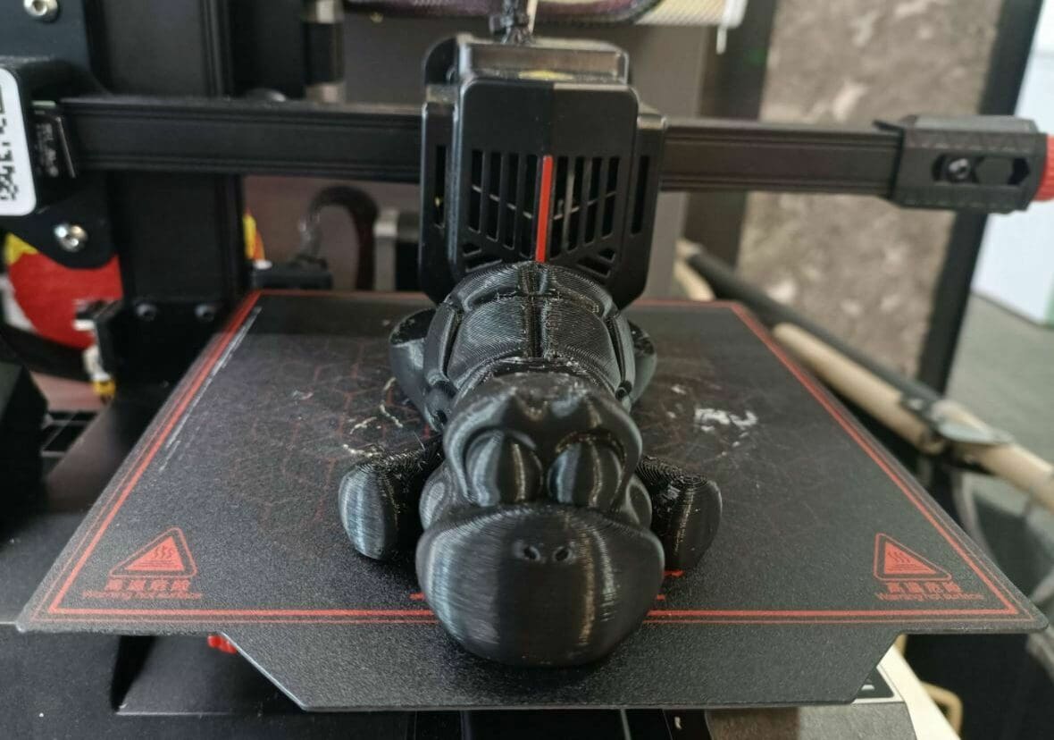 The Ender 2 Pro has a magnetic PEI build plate