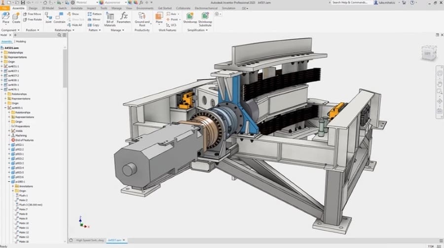 Inventor brings a more user-friendly interface, although still overwhelming for a complete novice