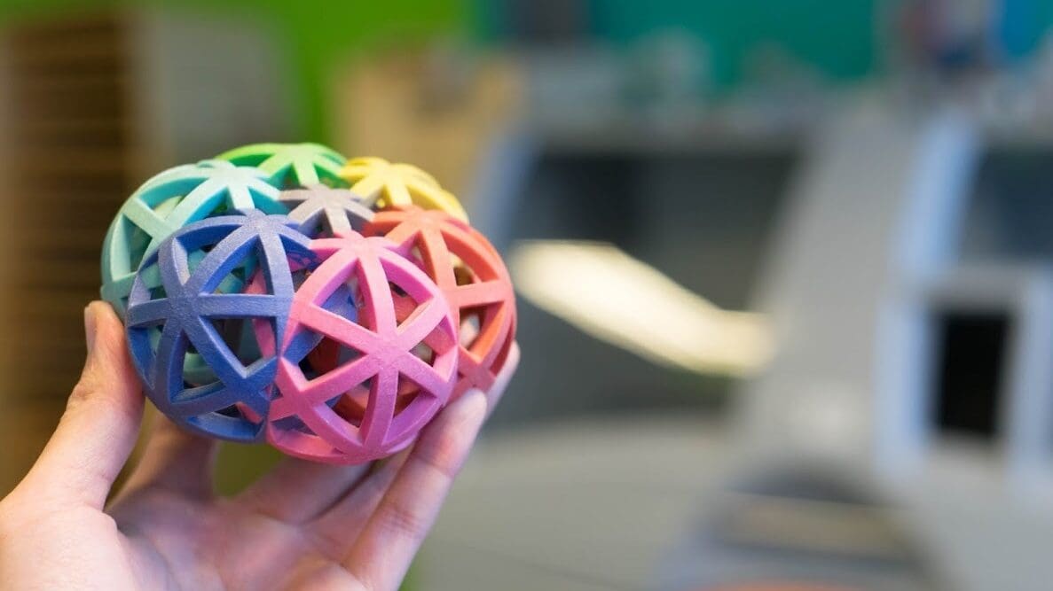 Technologies like binder jetting enable for full-color 3D printing