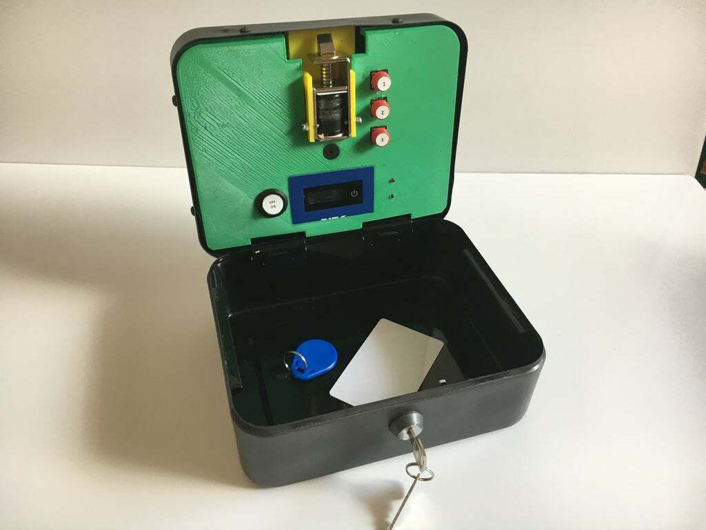 A safety deposit box for makers with secrets!