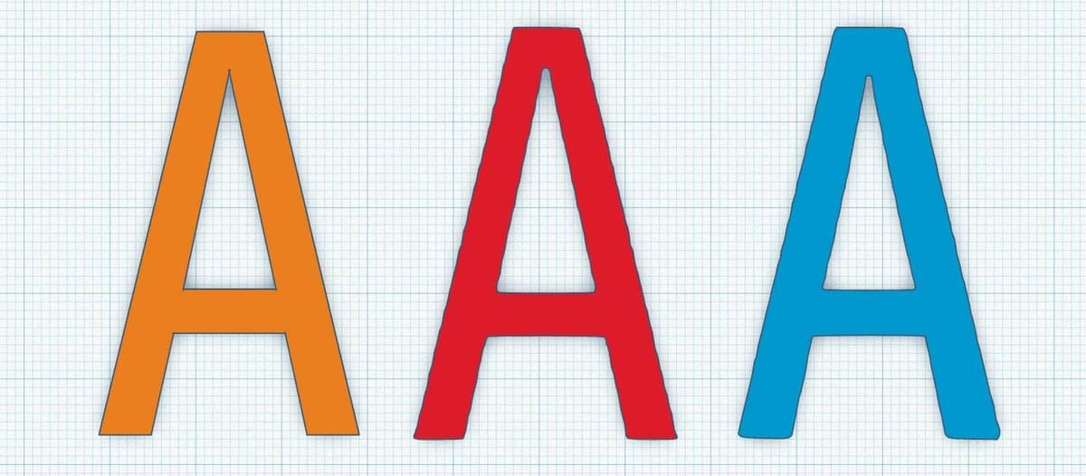 Comparing quality (left) SVG vs (middle) JPEG converted to SVG vs (right) edited JPEG converted to SVG