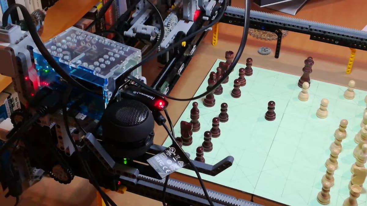 Lego, chess, robots, and Raspberry Pi, oh my