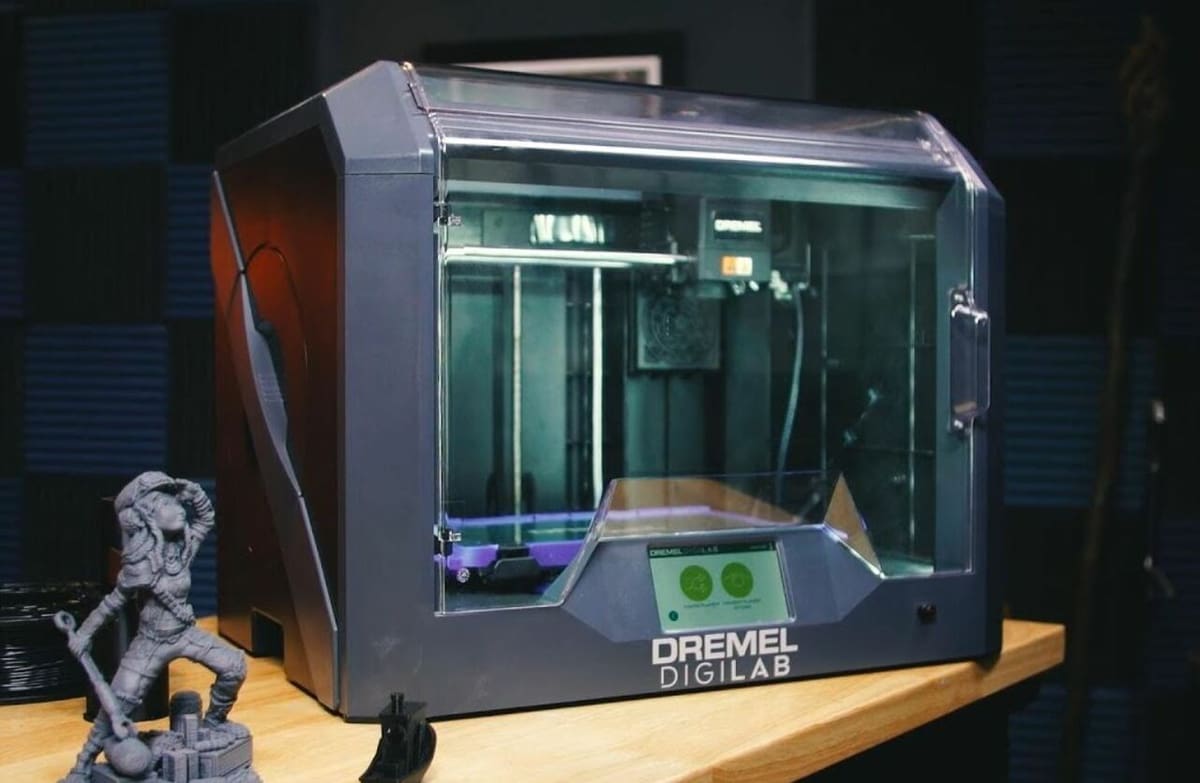 The DigiLab 3D45 uses semi-automatic leveling