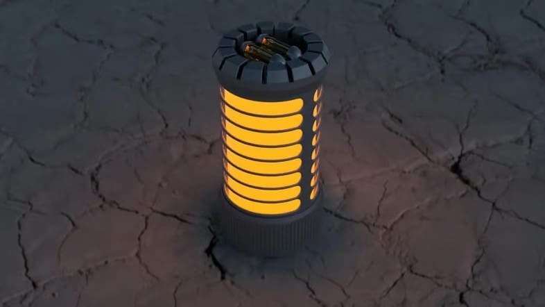 Light up your Mandalorian collection with this lamp