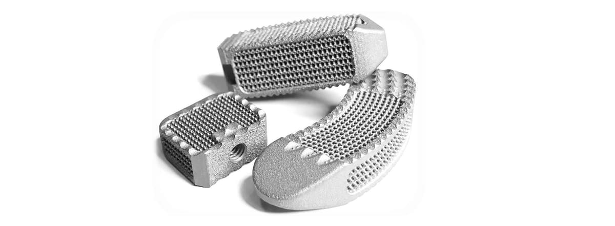 Image of SLM 3D Printing / Metal LPBF: Medical: Titanium Implants