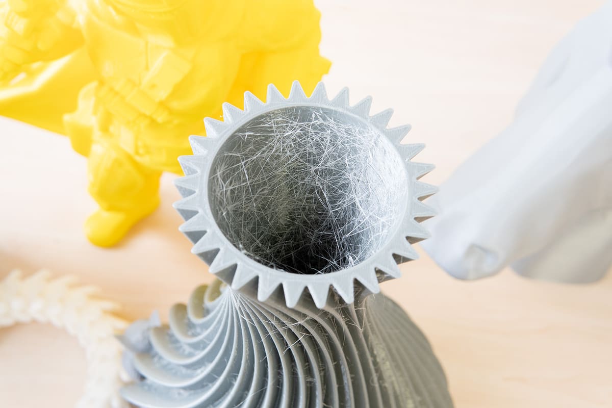 Image of 3D Printing Troubleshooting: 3D Printing Problems & Solutions (FDM & SLA): Web-like Strings Cover the Print (Stringing)