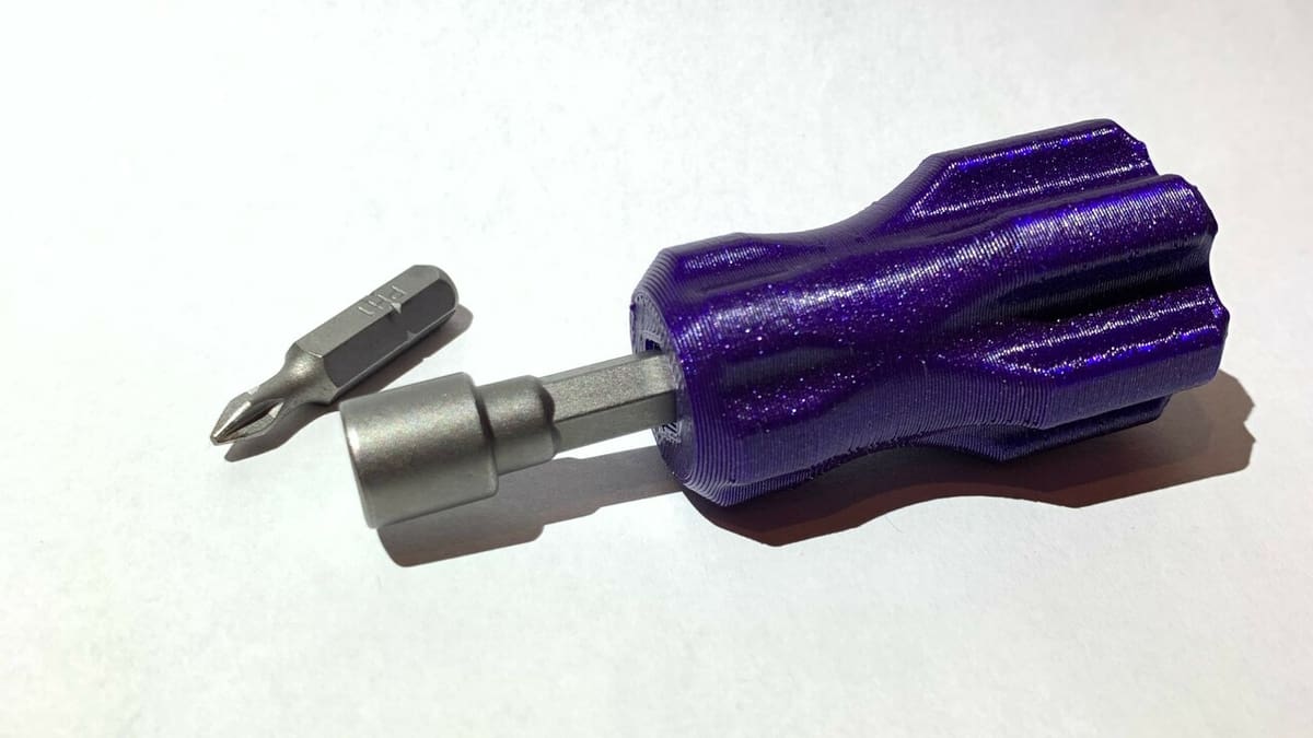A large layer height works fine for this handy adapter