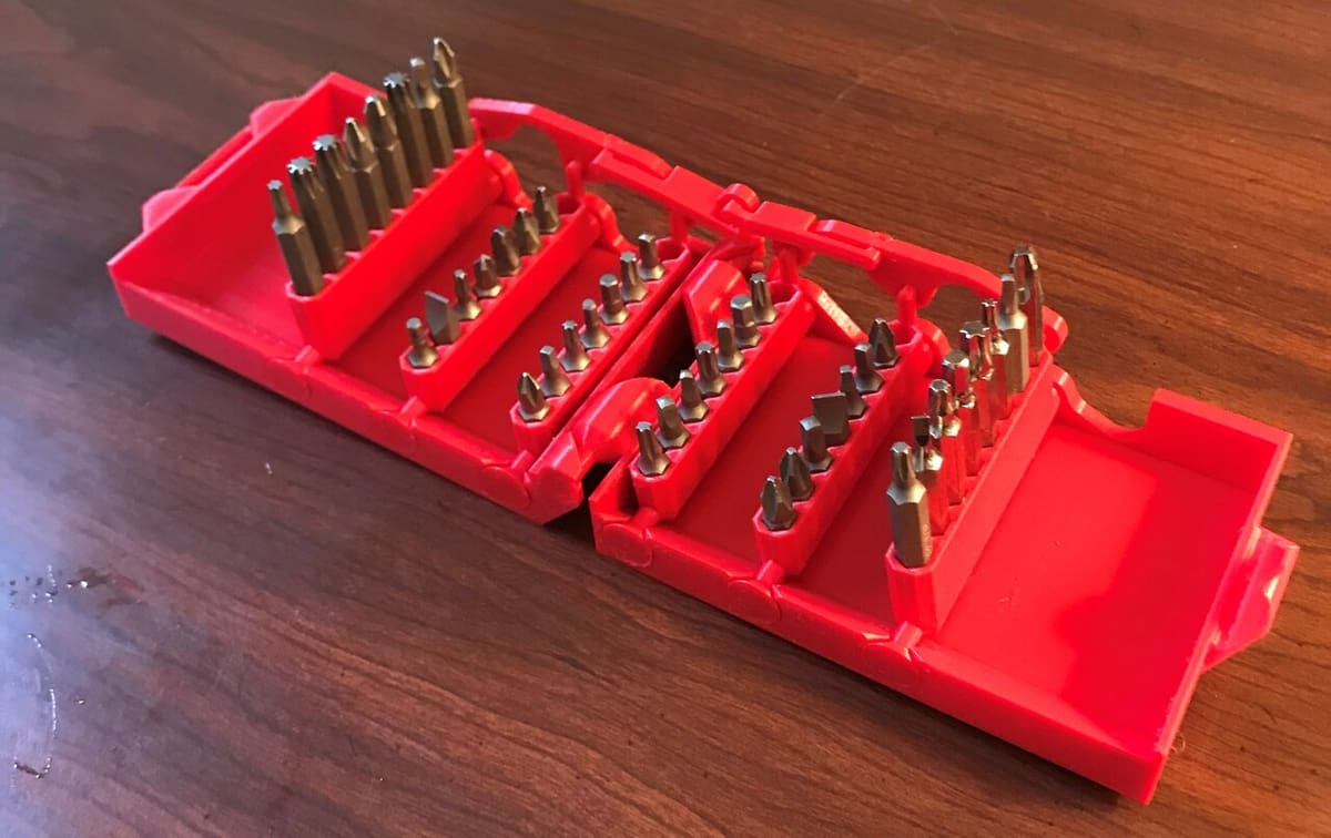 Great storage solution for those tiny screwdriver bits