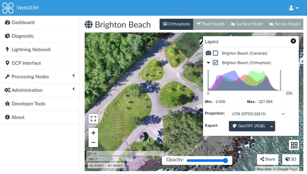 Image of Best Photogrammetry Software: WebODM