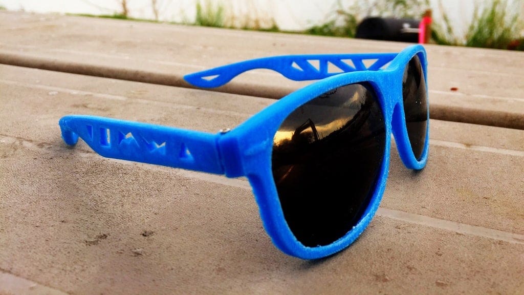 Throw some shapes... into the arms of your sunglasses