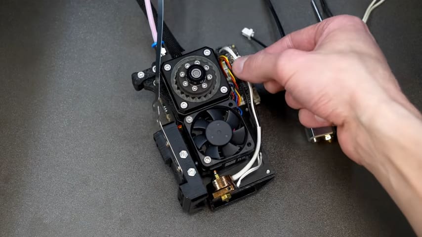 Image of Prusa XL Nextruder: Cable Management