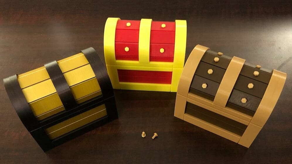 To solve this chest, you need to find three unique pieces