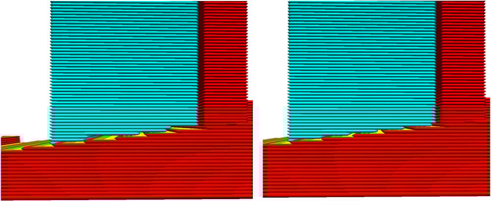 Two stair step height examples