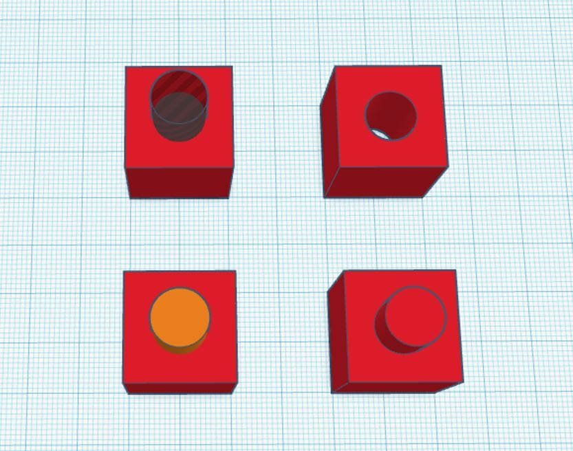 Combining cubes and cylinders to create new compound shapes