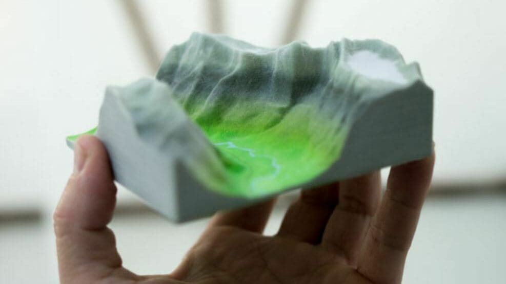 3D printing in gypsum yields high-detail models that can be easily post-processed