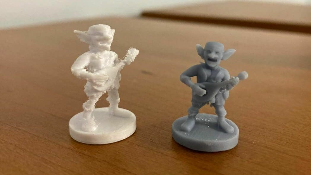 Resin 3D printers yield finer detail in prints than FDM machines