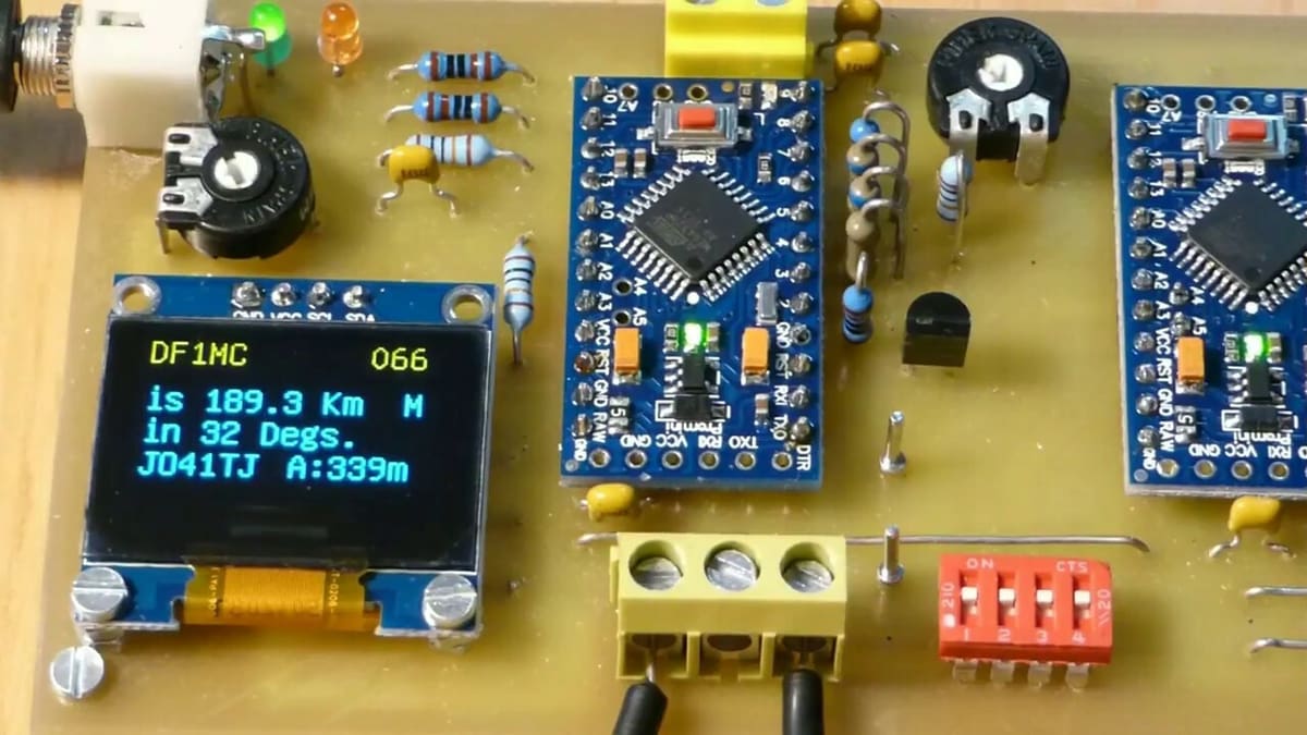 An example of APRS to track location