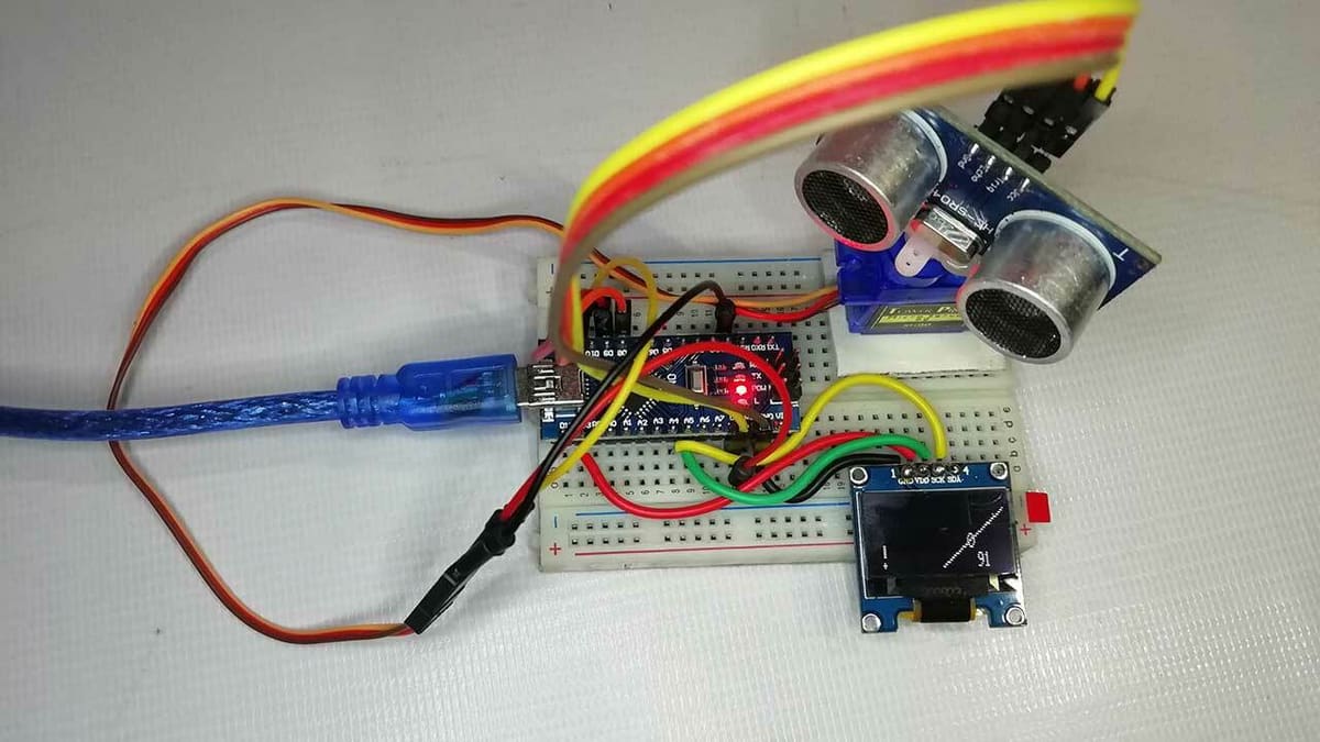 Test out radar detection with this Arduino Nano project