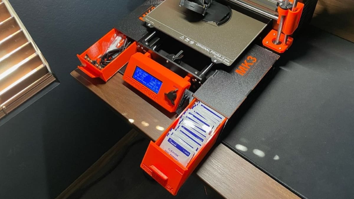 Extra space for the 3D printing odds and ends