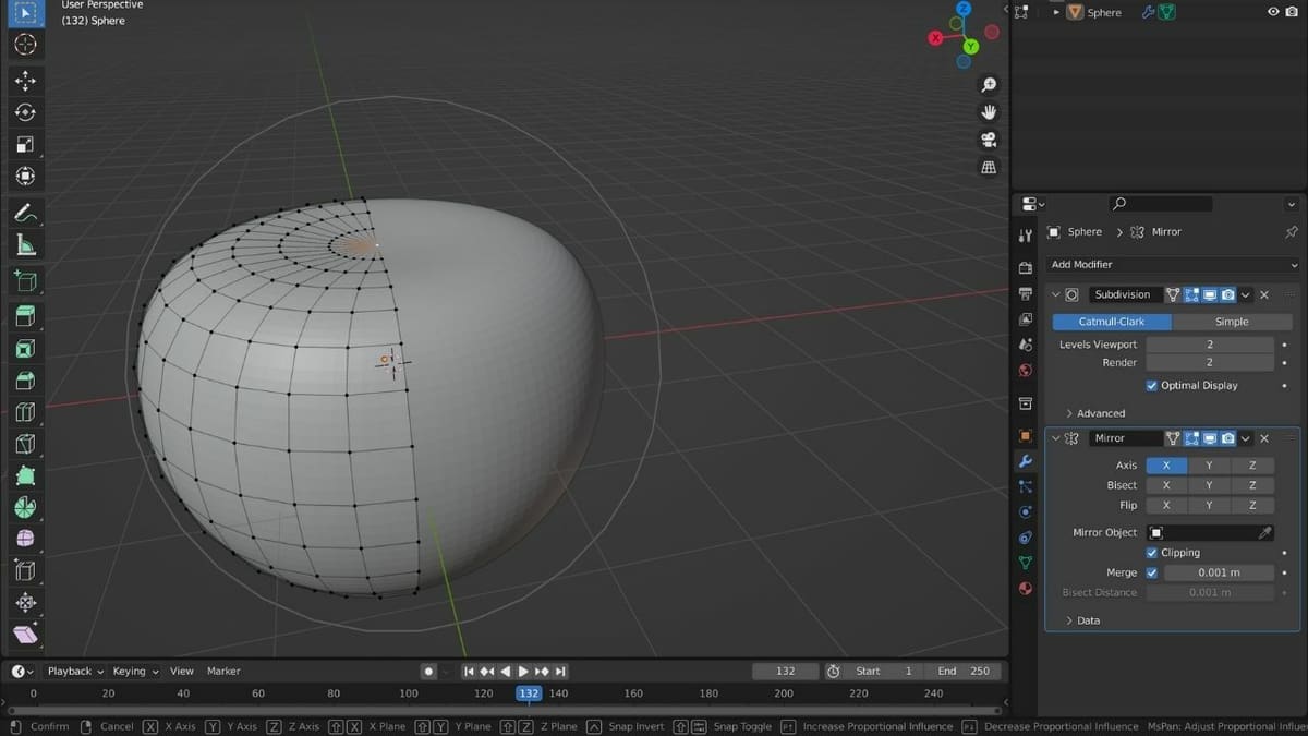 You can make it flat or even add curves!