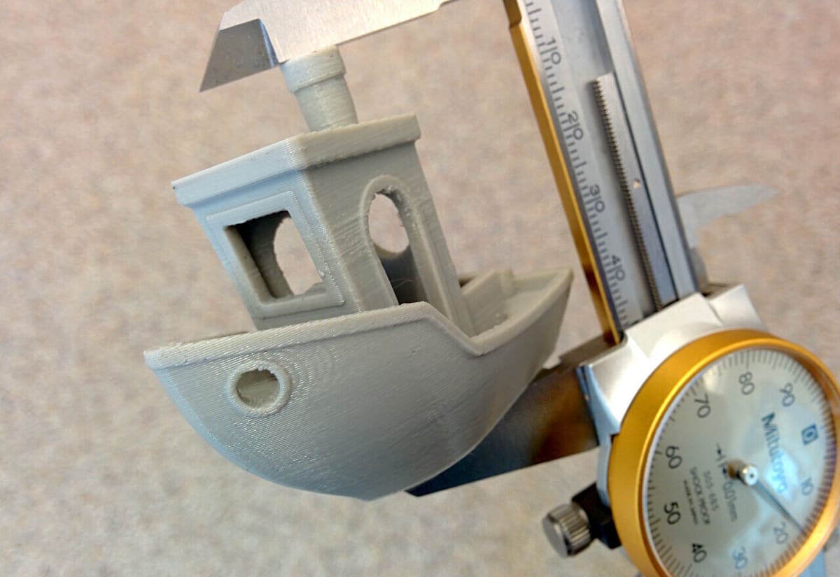 Each feature of the 3D Benchy can be dimensioned very precisely