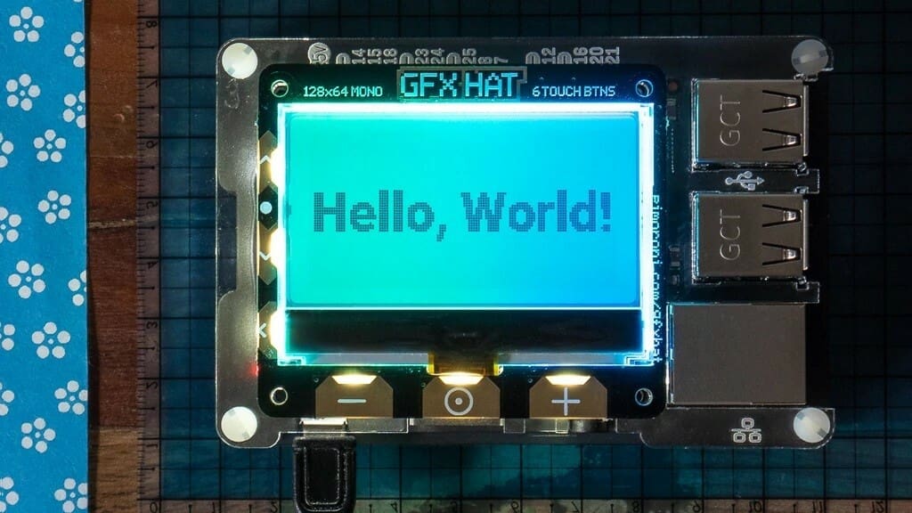 An LCD display is the perfect add-on for your headless Pi projects