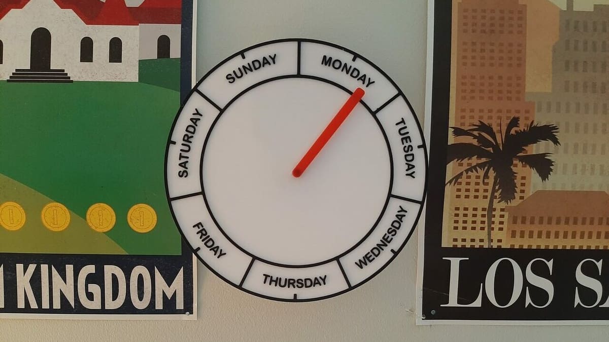 What day is it again?