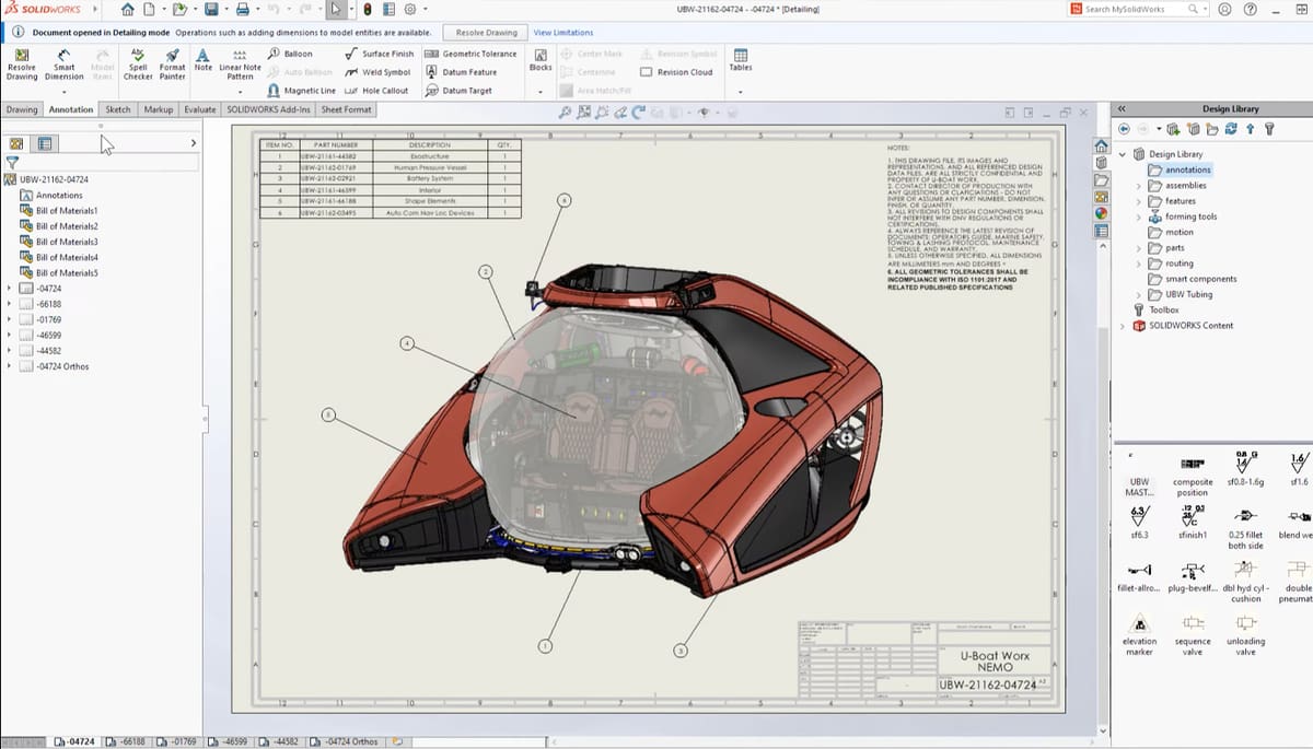 Foto de Software CAD / Ferramentas CAD: SolidWorks 2023