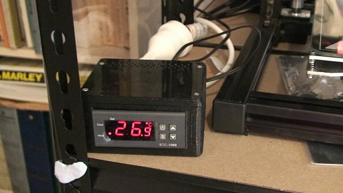 Not all enclosure heaters have an integrated temperature controller