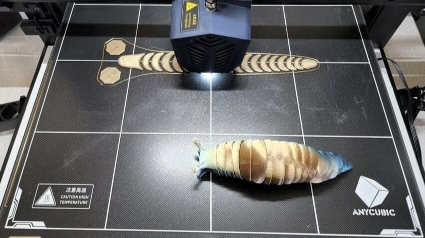You can print some really big slugs with the large build volume on the Anycubic Kobra Max