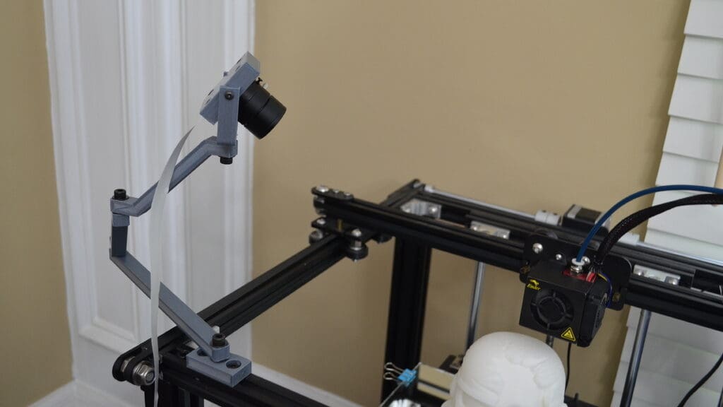 With OctoPrint, you can monitor your prints via camera