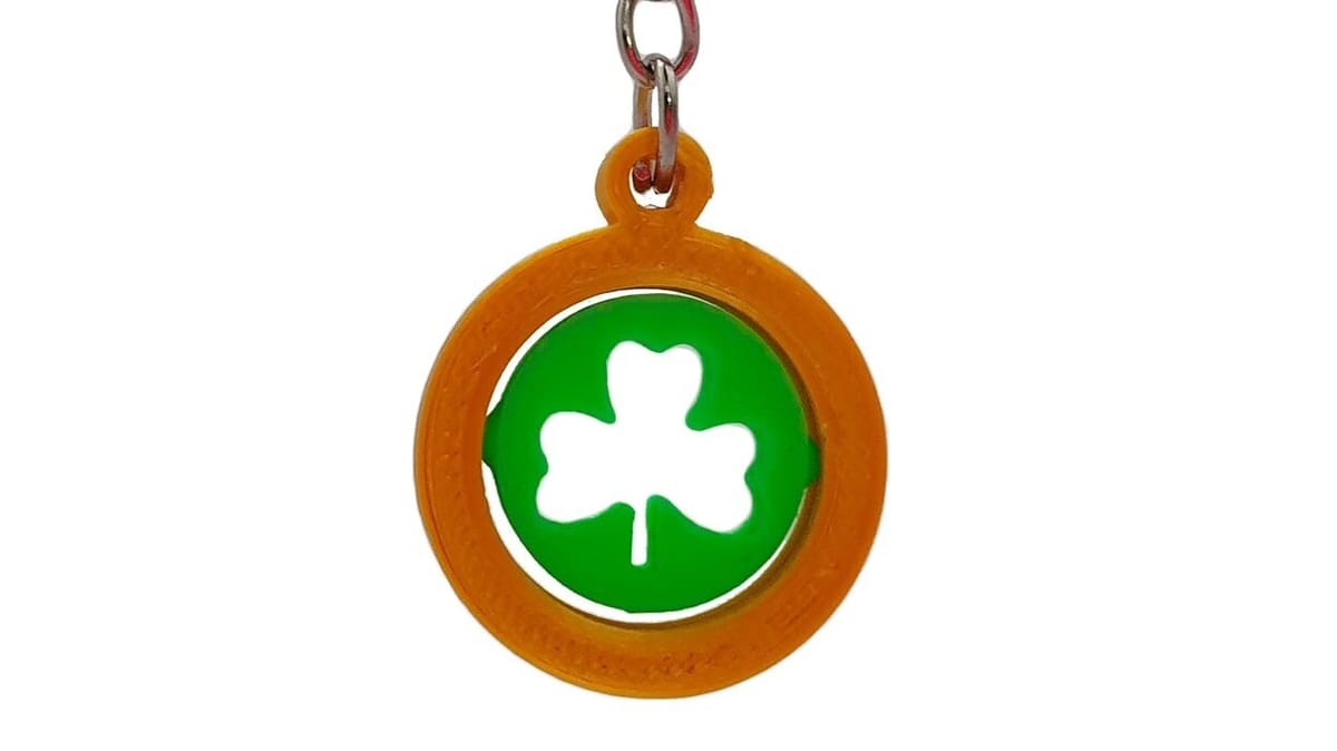 Sometimes we all need a little luck finding our keys