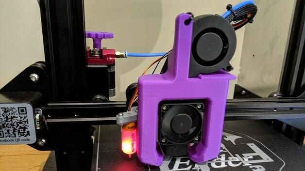 Bild von Die besten Creality Ender 3 (V2/Pro/Max/Neo) Upgrades : Petsfang Duct