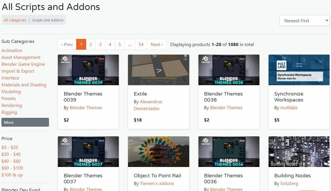 There are thousands of Blender add-ons