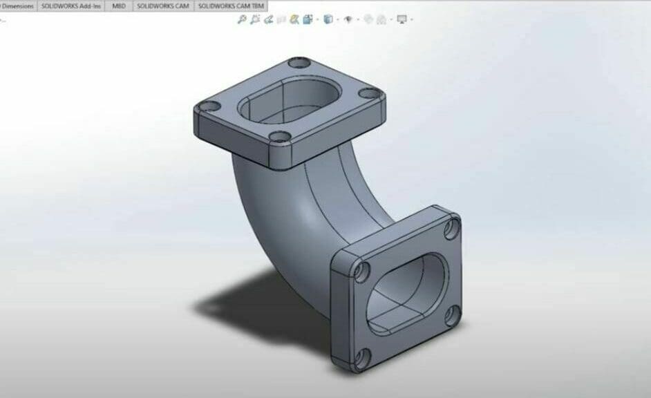STEP files are imported as clean, solid bodies, making them easier to work with