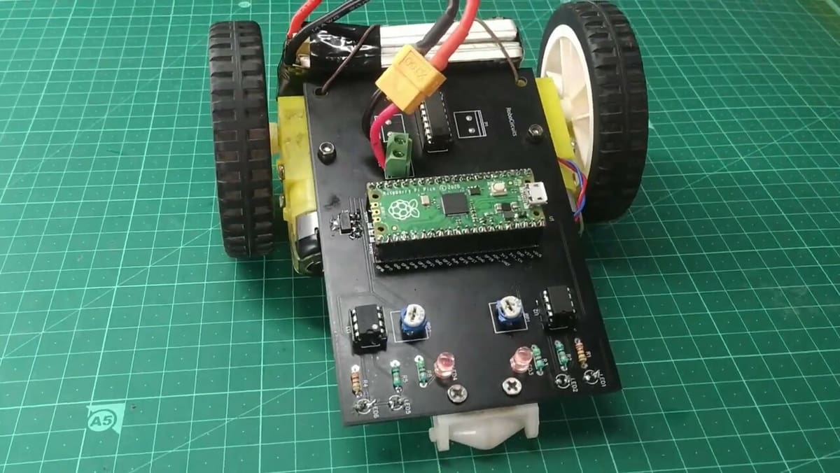 Using the Raspberry Pi Pico for some robot action