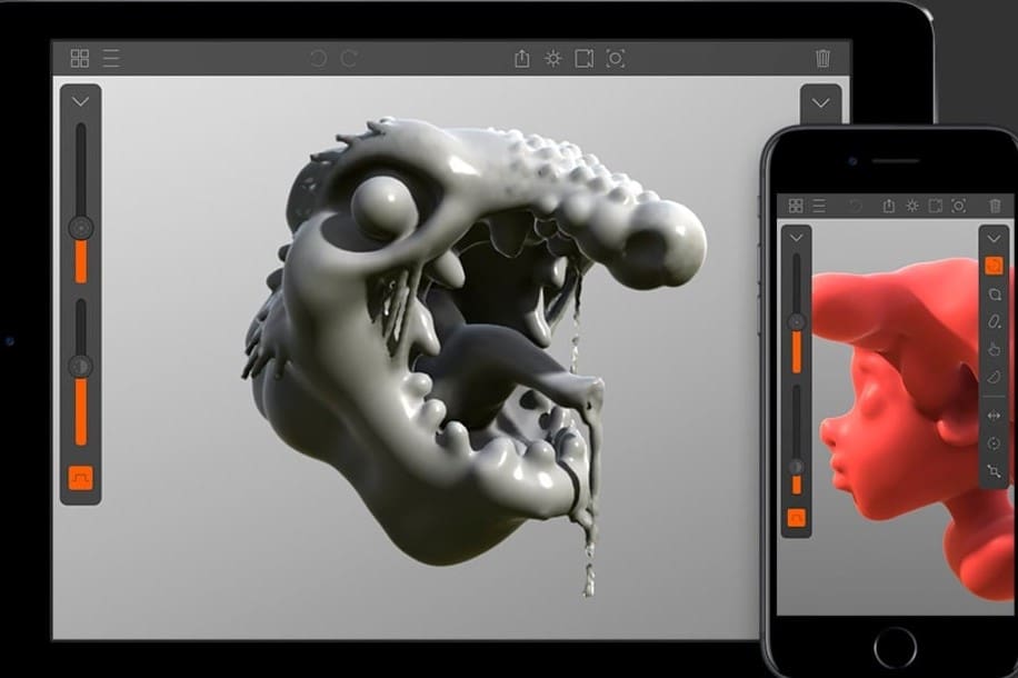 Sculpting smooth surfaces in Putty