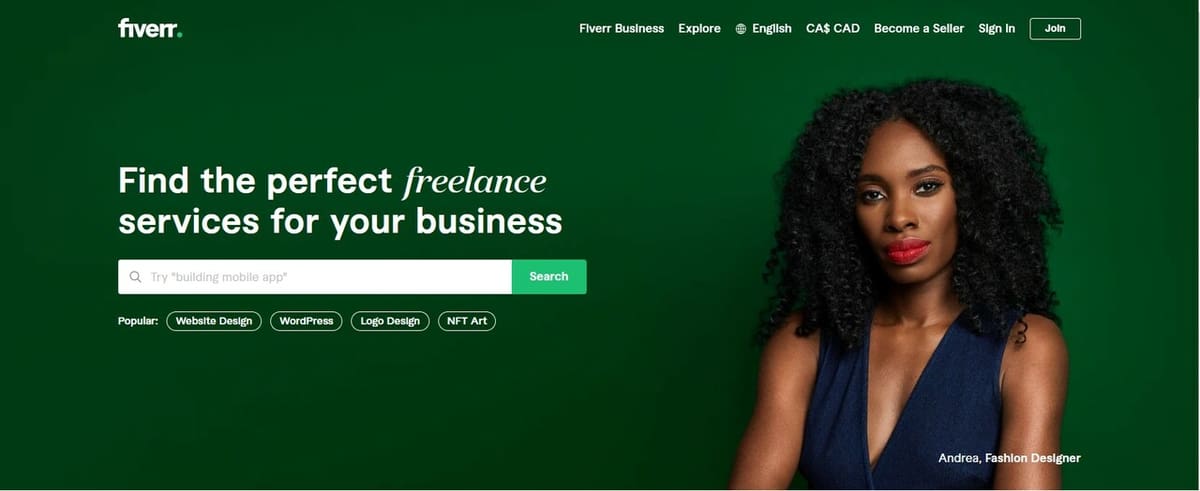Fiverr is one of the biggest gig sites online today